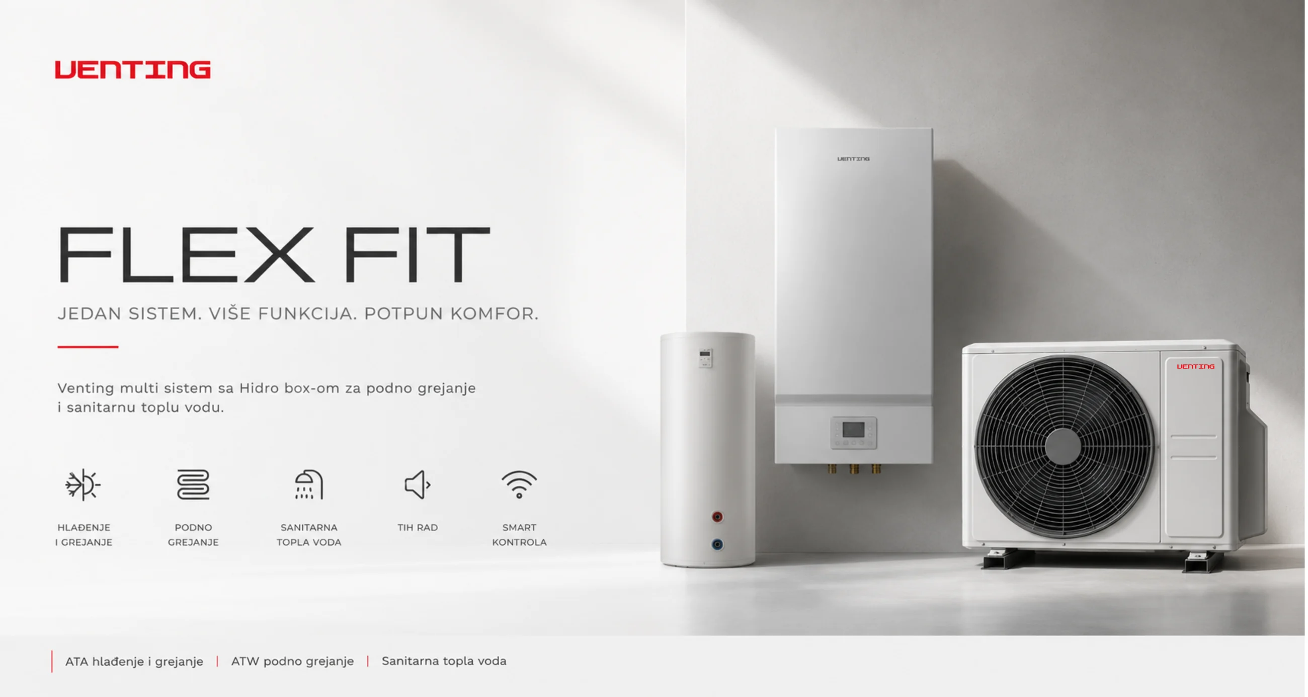 Venting Flex Fit multi sistem